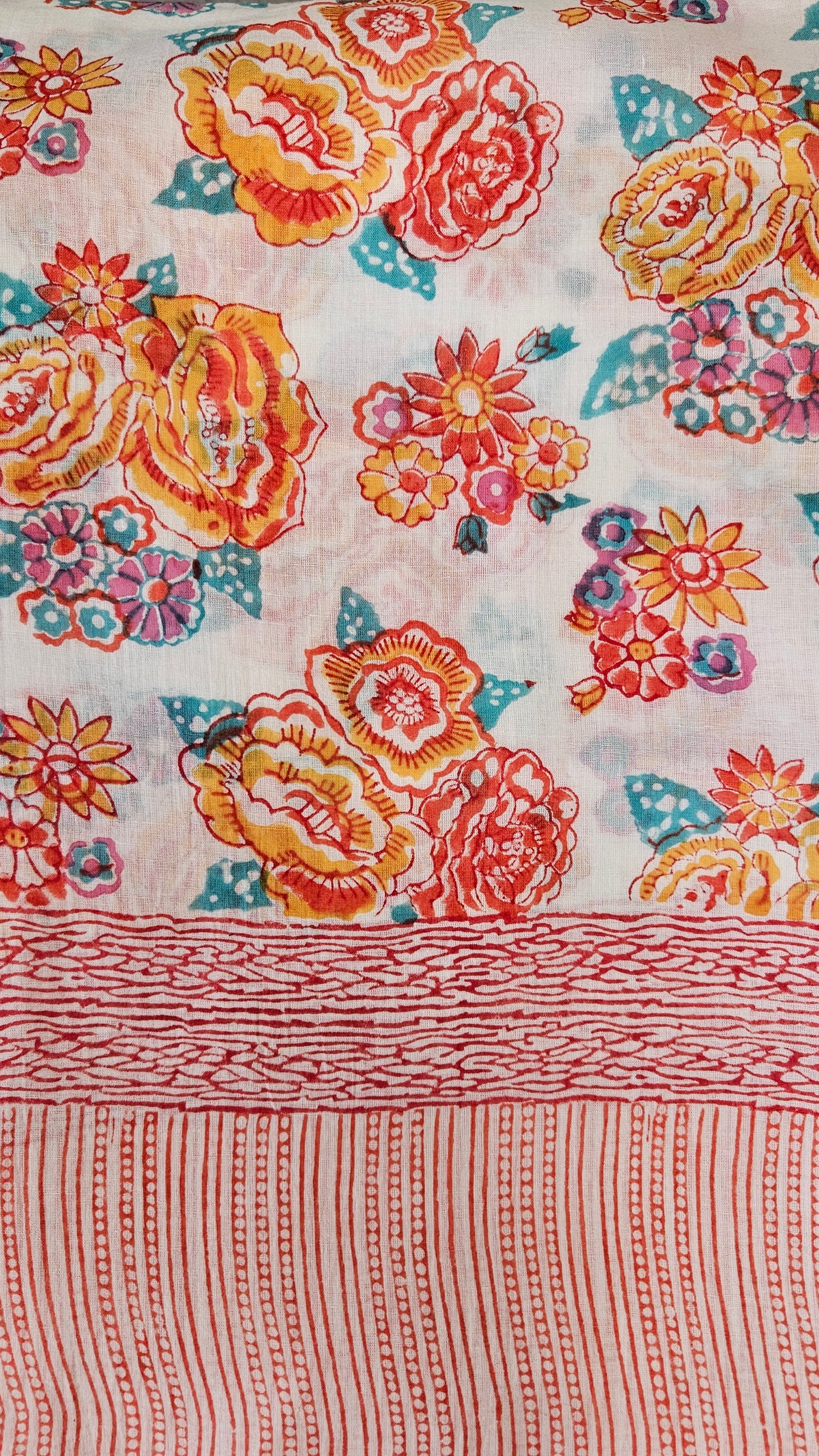 Pareo estampado a mano. 1885 D