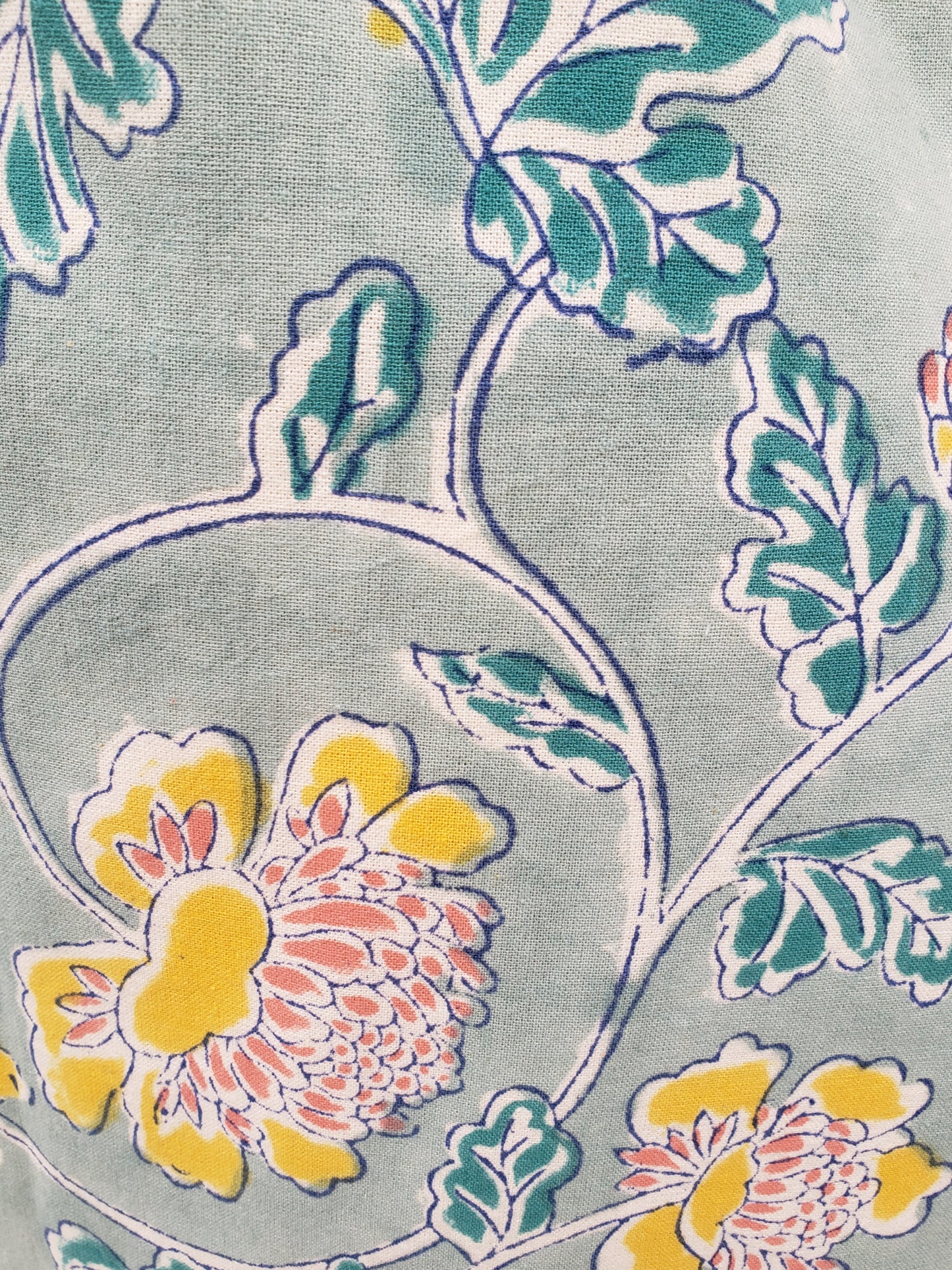 Delantal estampado a mano Cardo