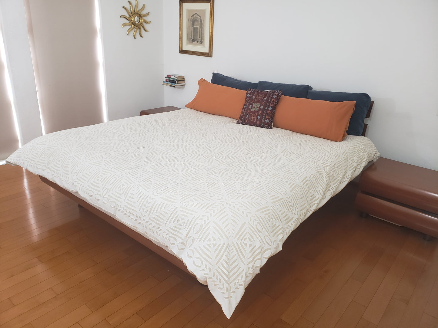 Funda para duvet calada en crema