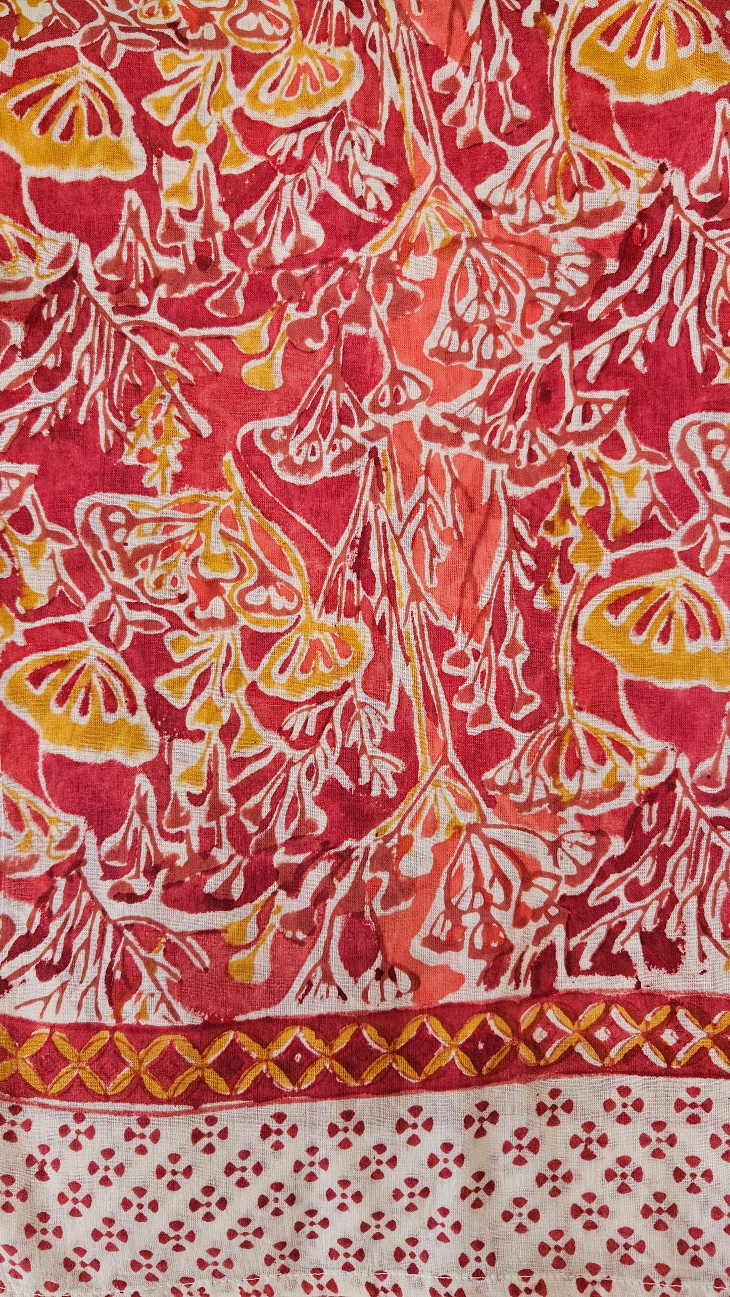 Pareo estampado a mano. 2815 A