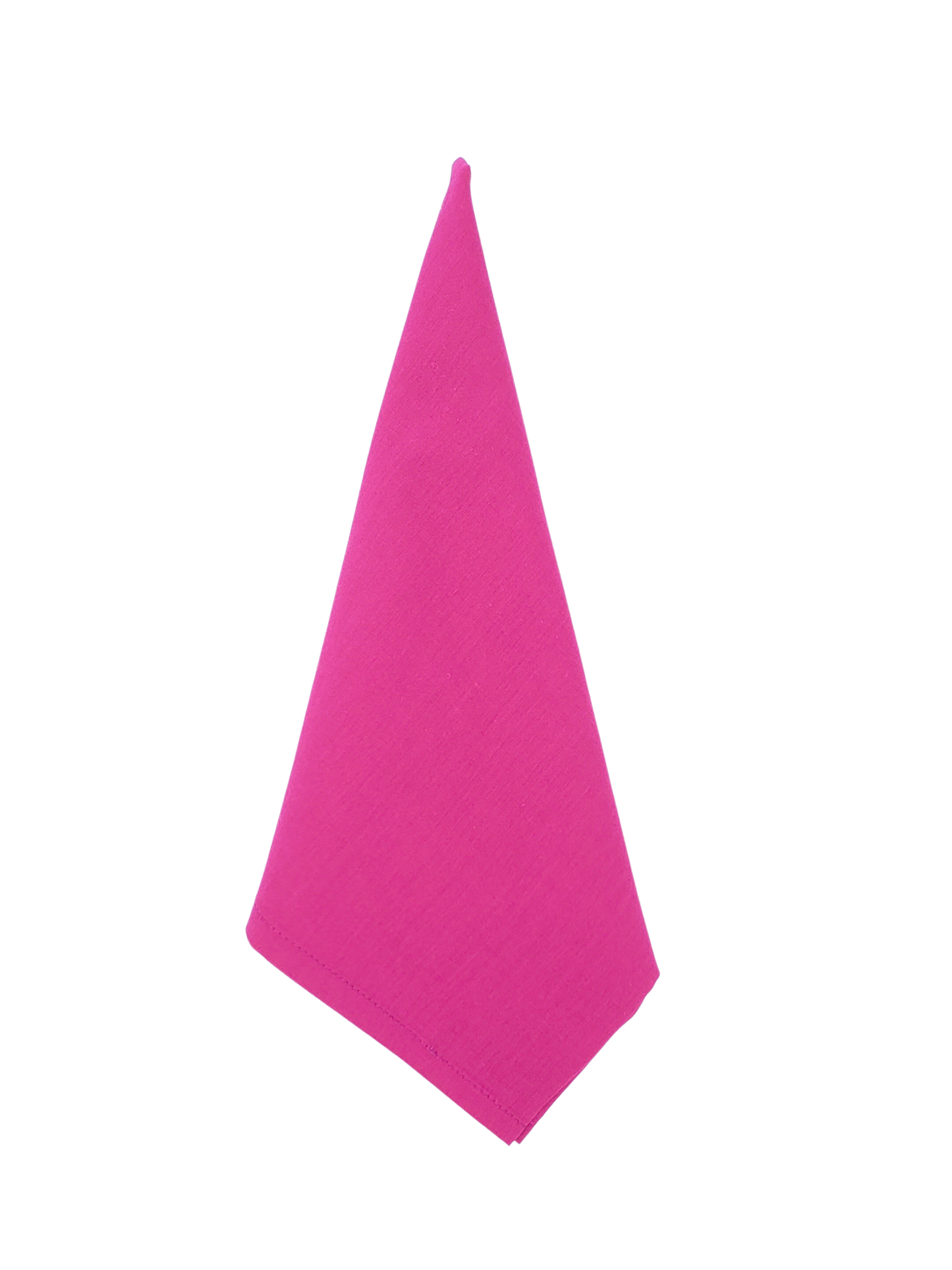 Servilleta lisa de muselina de algodón fuschia