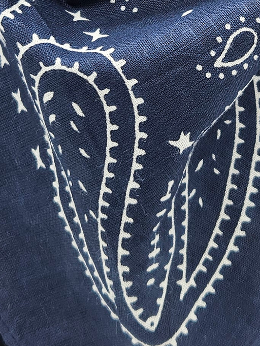 Paliacate de algodón 100%. Azul marino