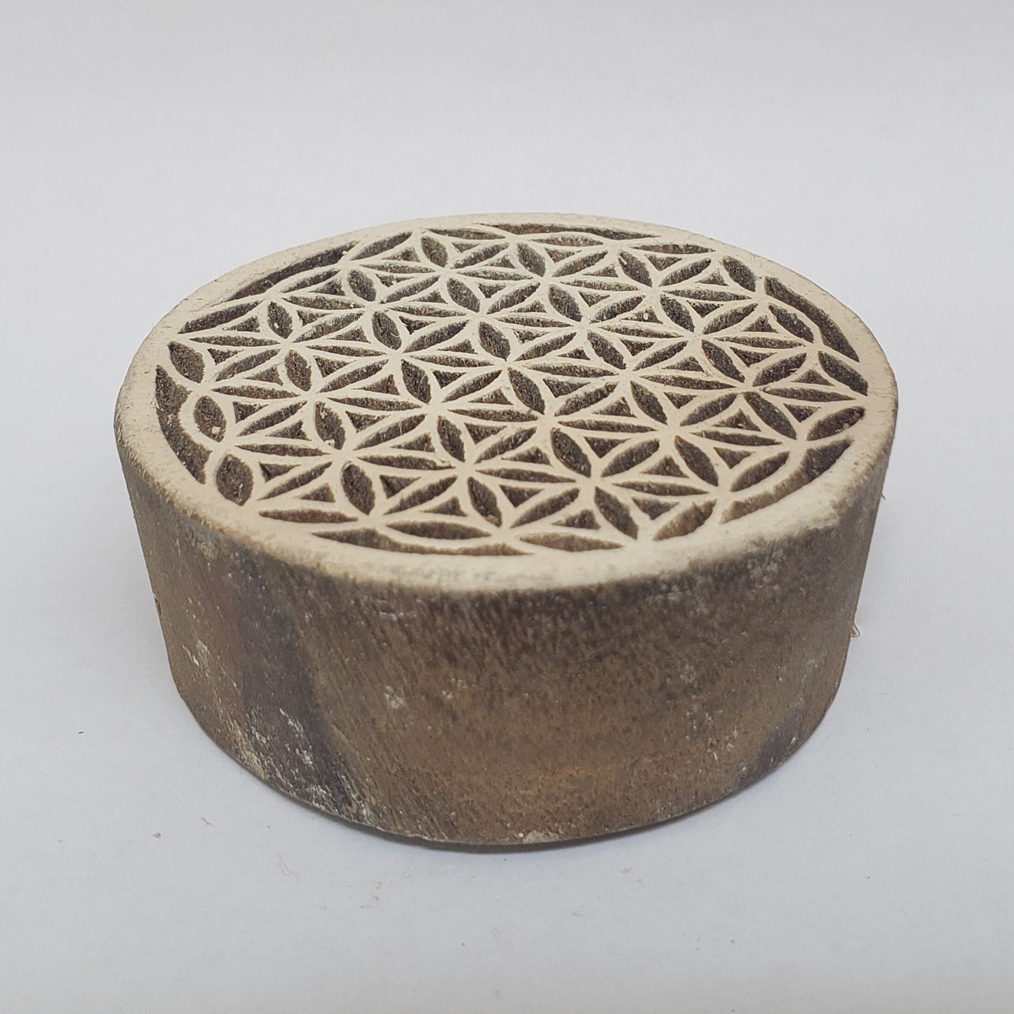 Sello bloque mediano flor de la vida