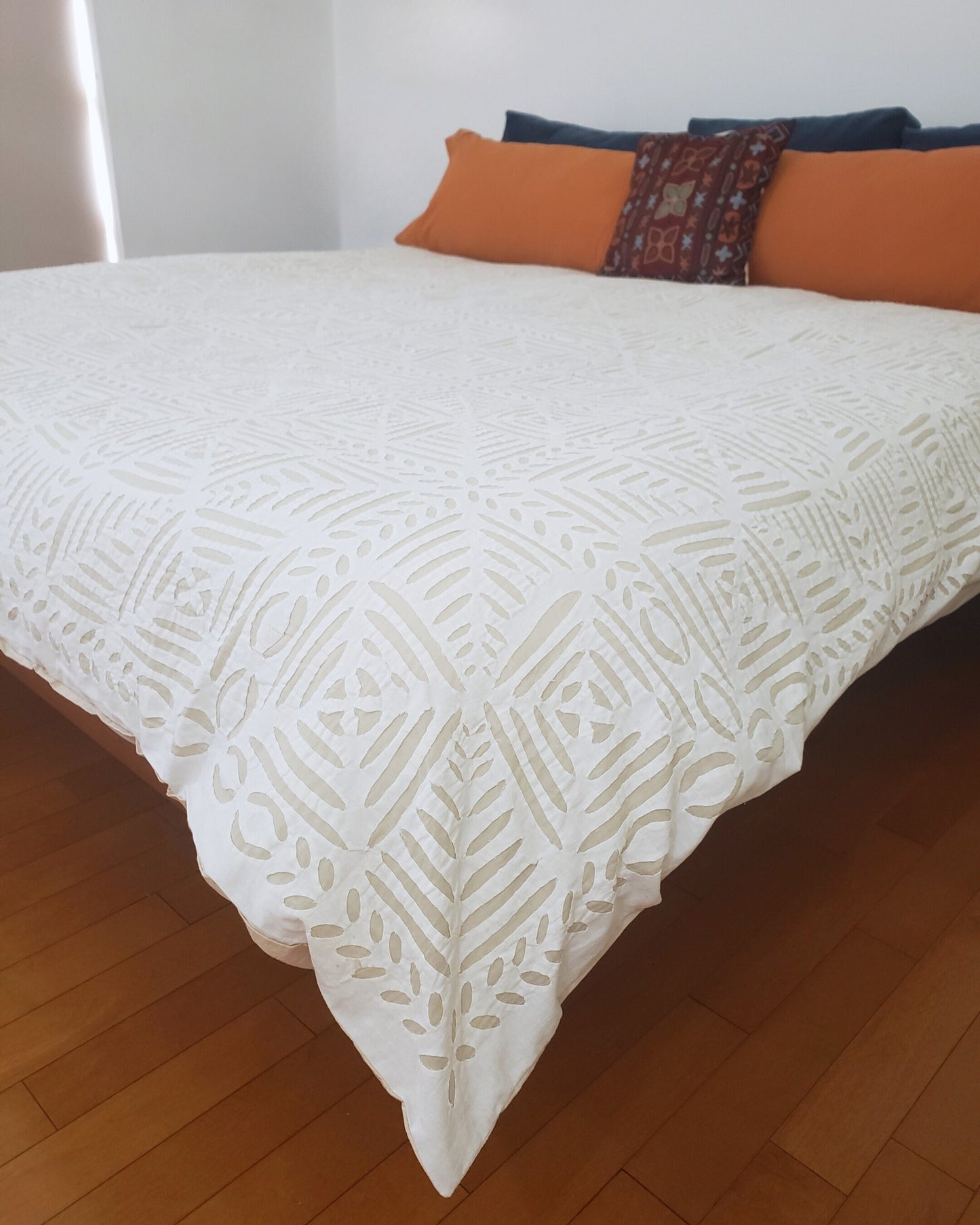 Funda para duvet calada en crema