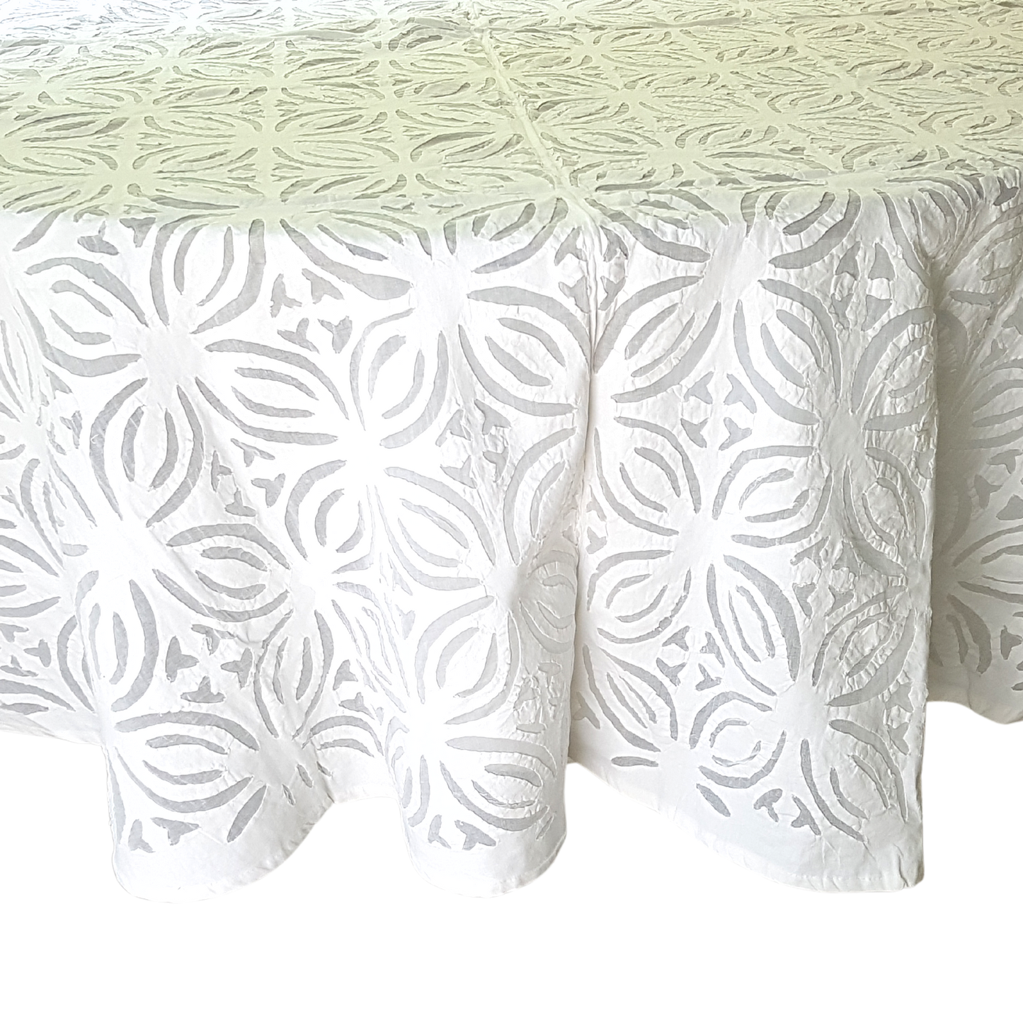 Mantel calado redondo