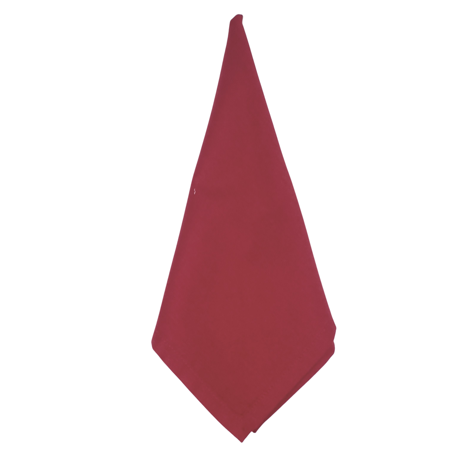 Servilleta lisa de algodón rojo