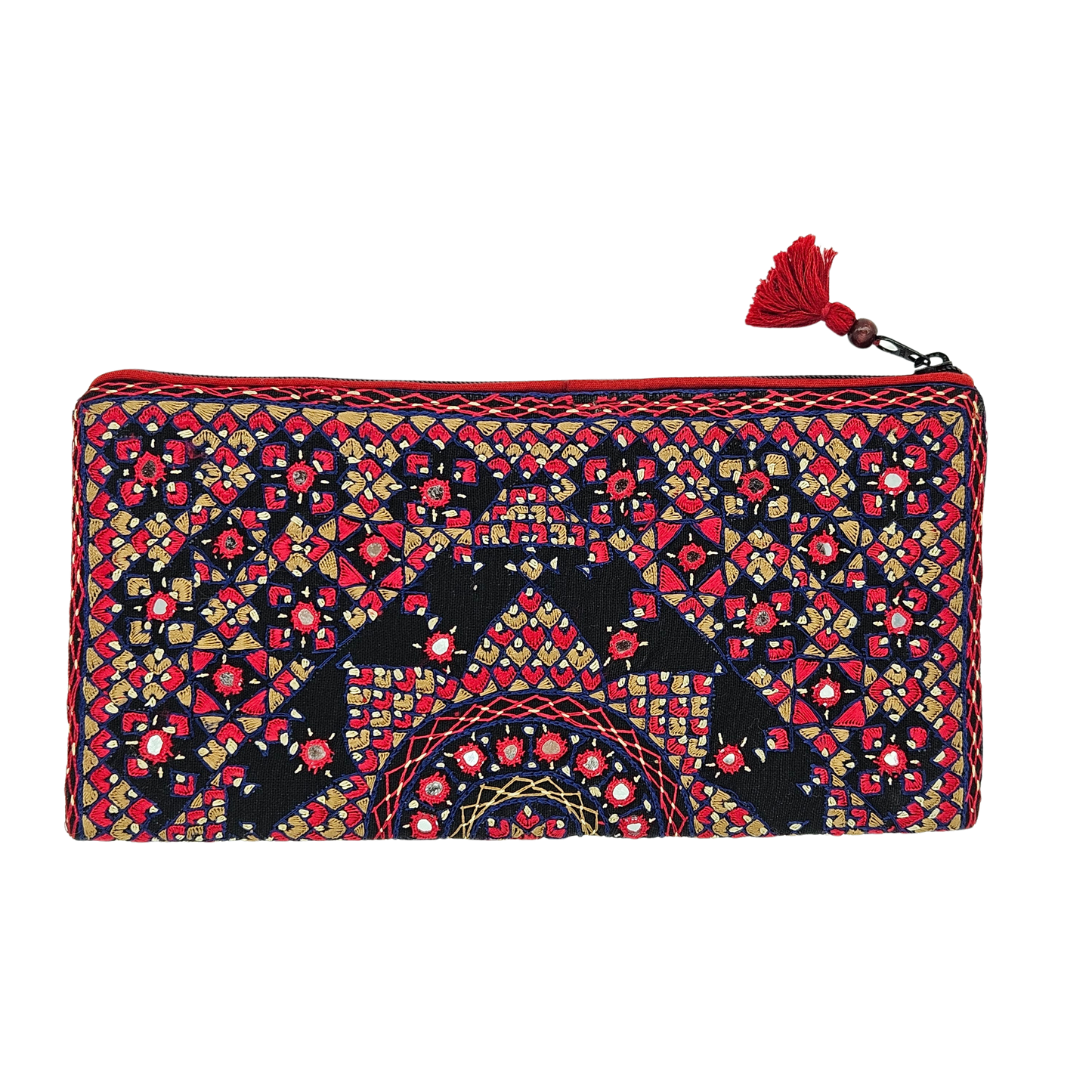 Bolso de mano bordado Clutch Neran Block 2