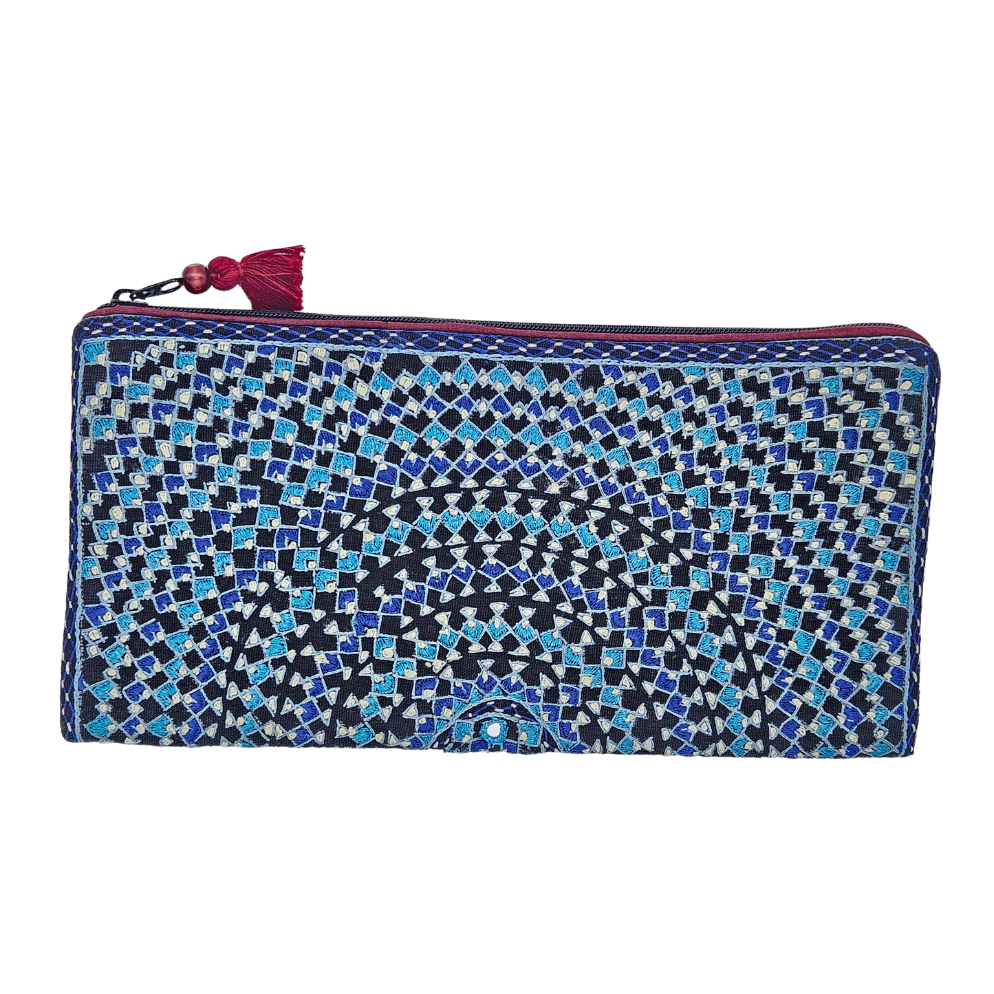 Bolso de mano bordado Clutch Neran Block 3