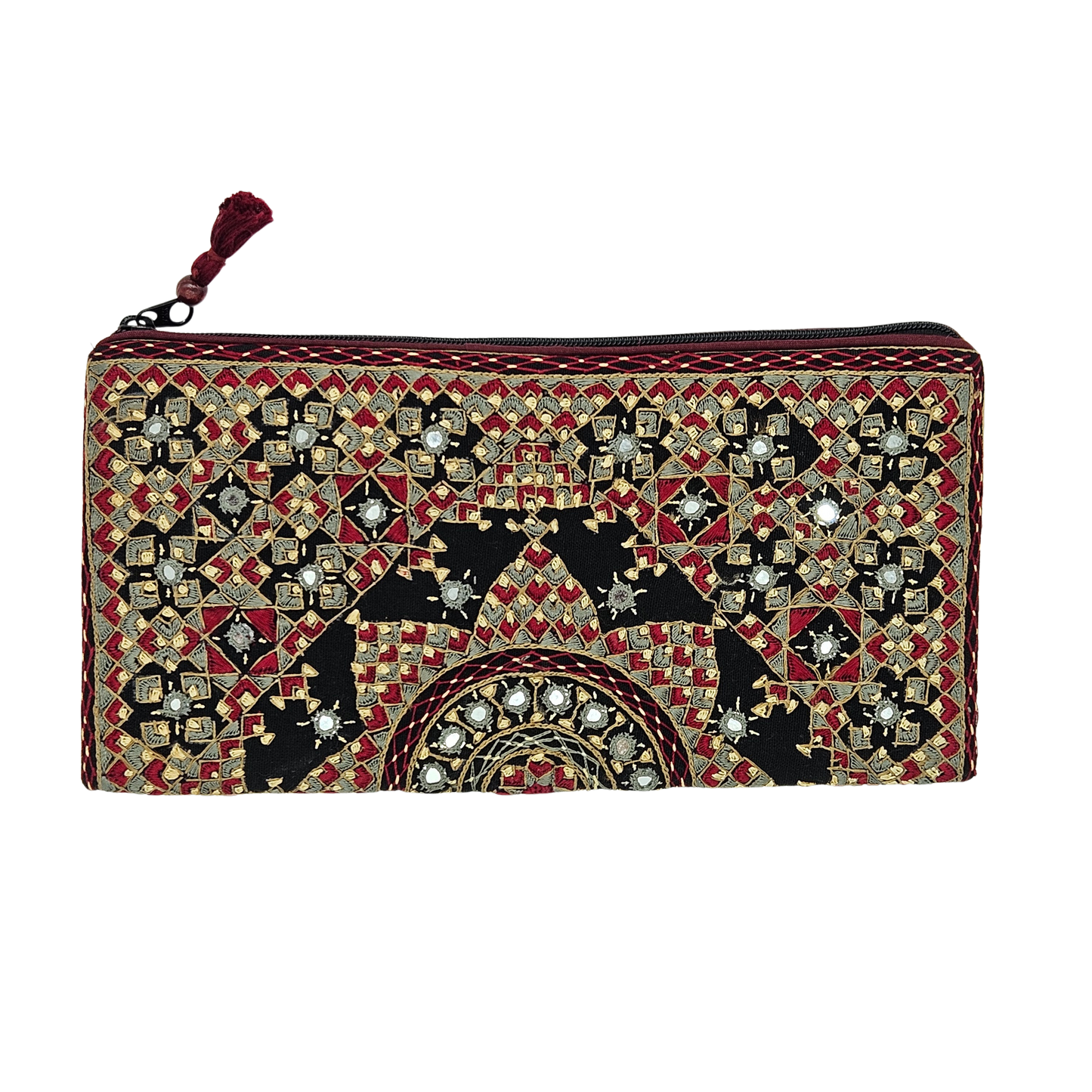 Bolso de mano bordado Clutch Neran Block 6