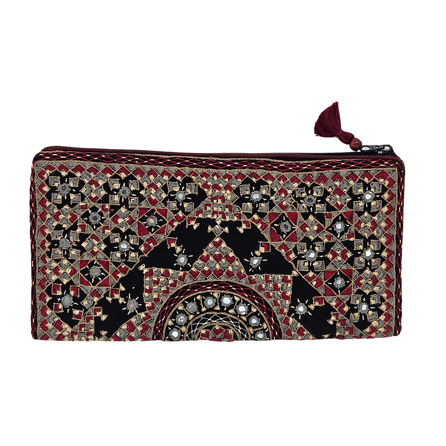 Bolso de mano bordado Clutch Neran Block 6