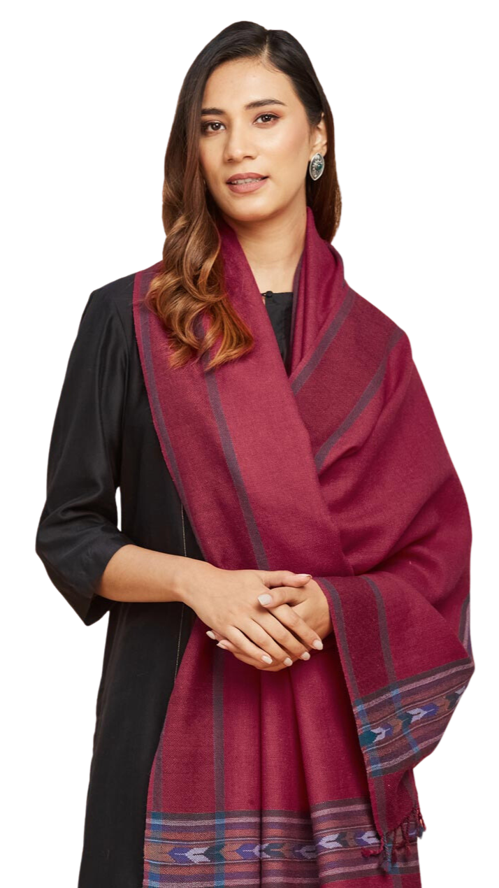 Bufanda de lana. Contrast Plume WN