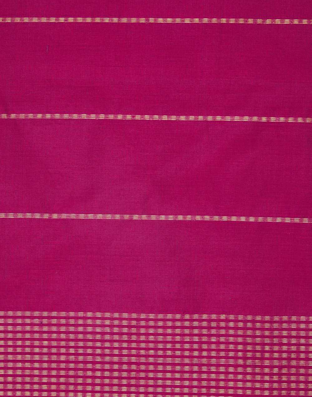 Camino de mesa. Algodón/seda. Aman Magenta