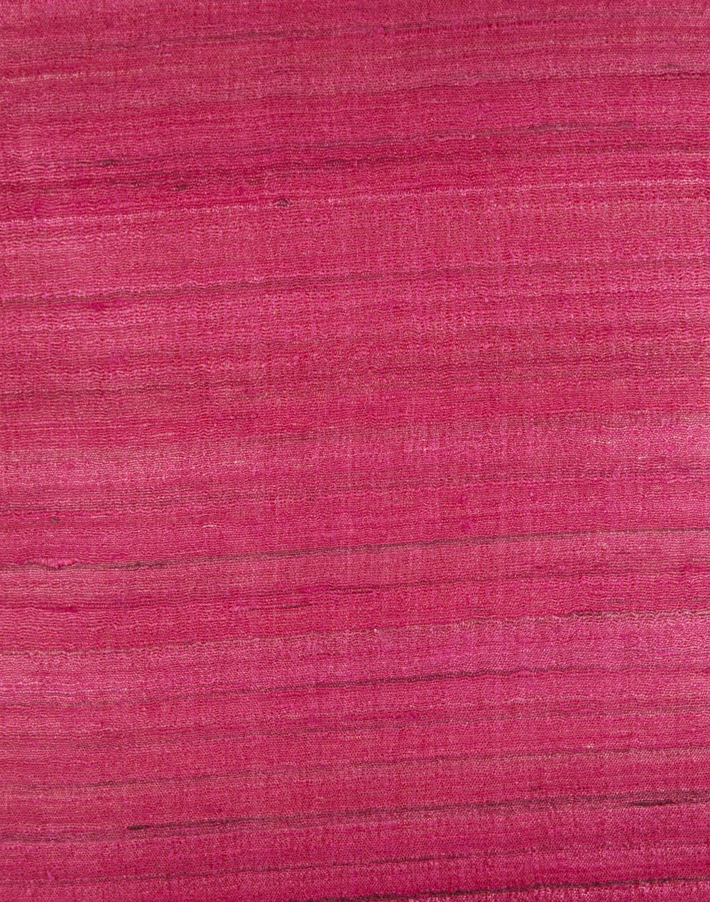 Funda de cojín lisa de seda. Niri fuschia 40x40
