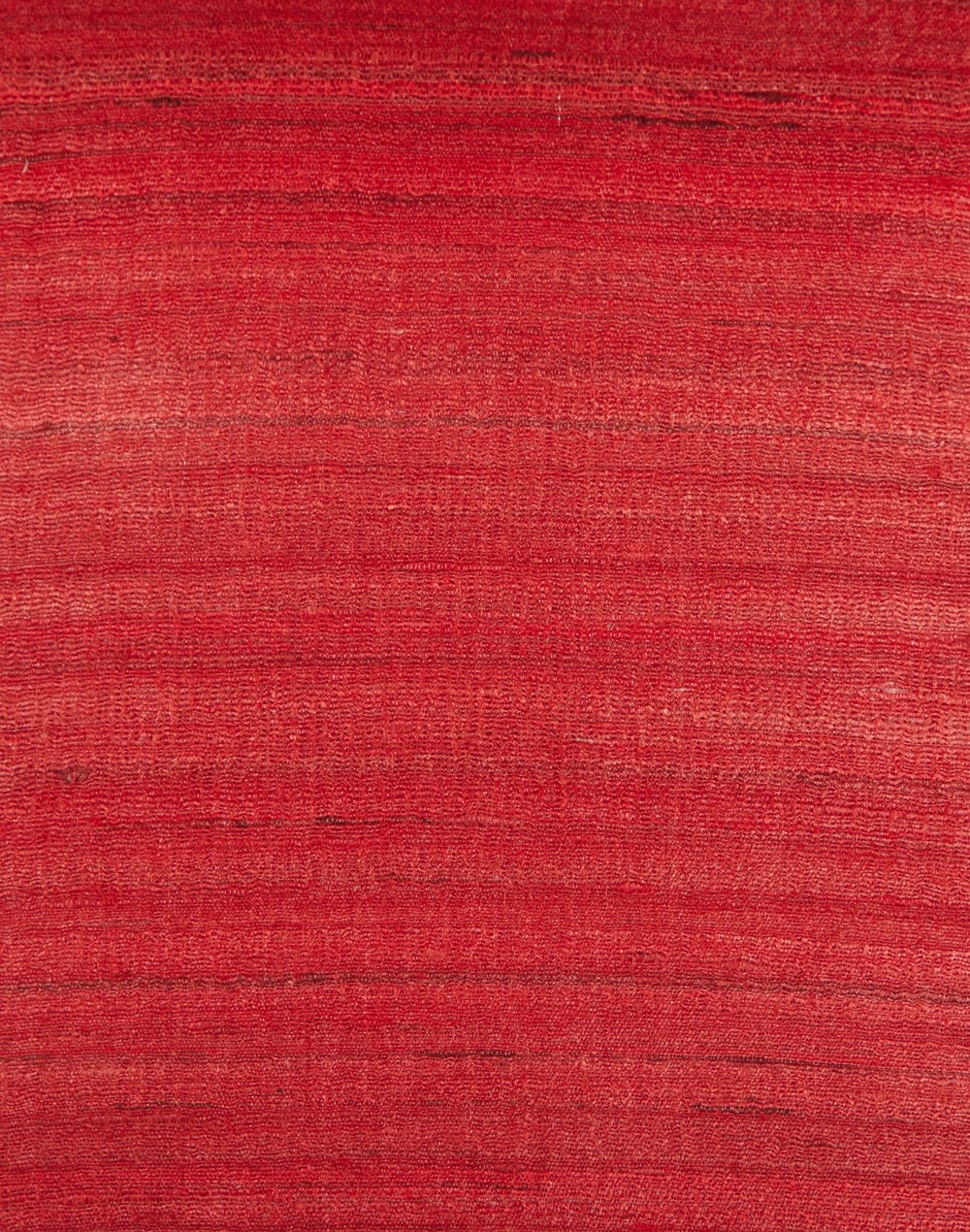 Funda de cojín lisa de seda. Niri rojo 40x40