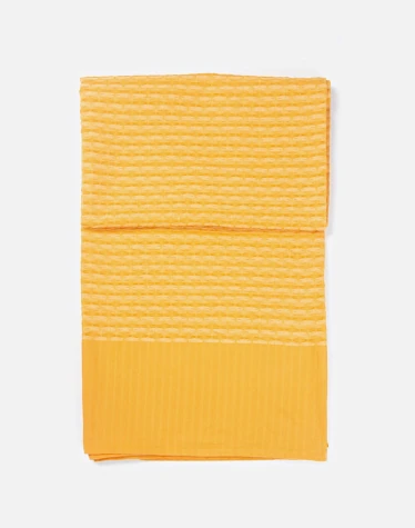 Colcha tejida en telar. Deepali Mustard