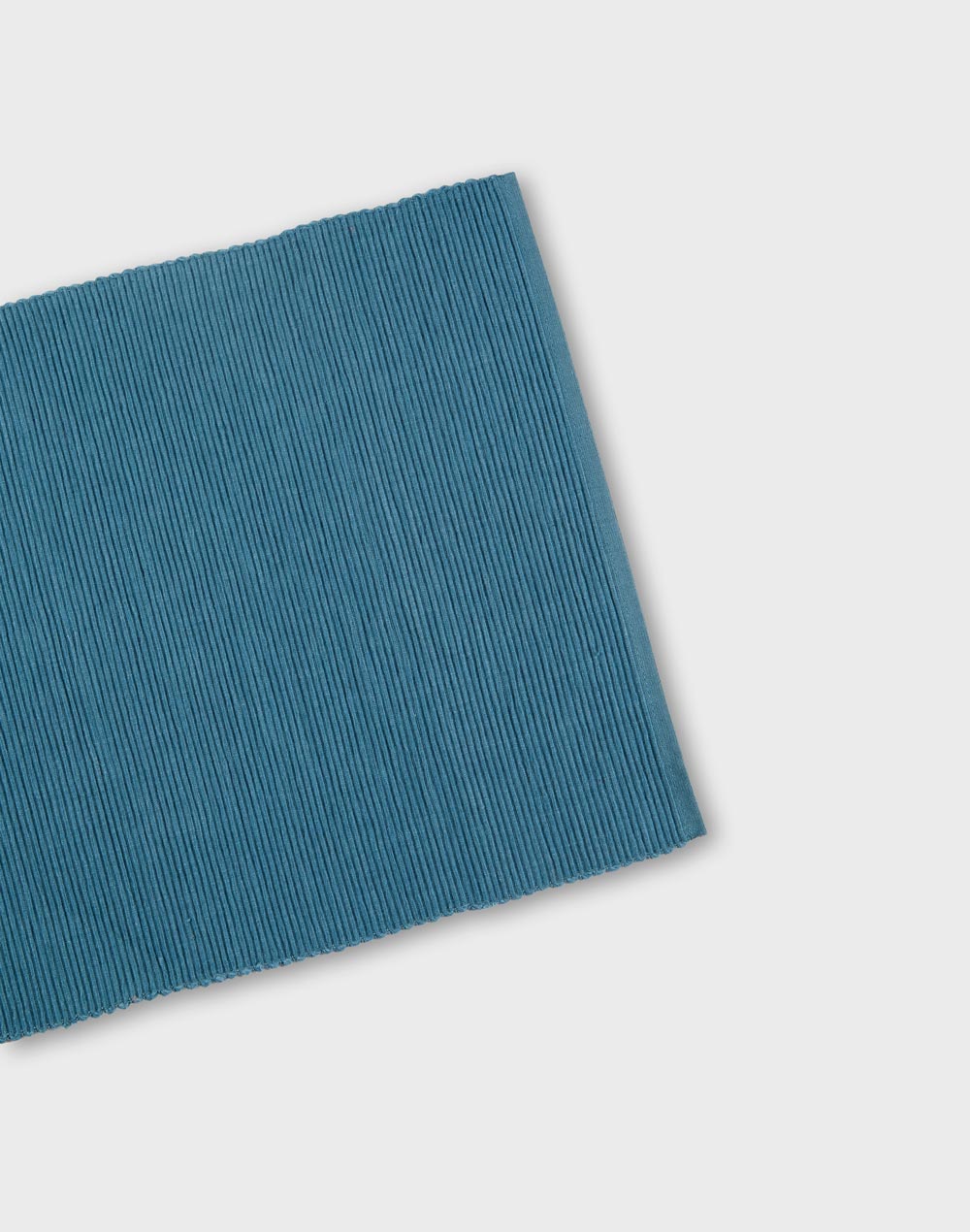 Mantel individual tejido en algodón. Prithi Azul (set 6)