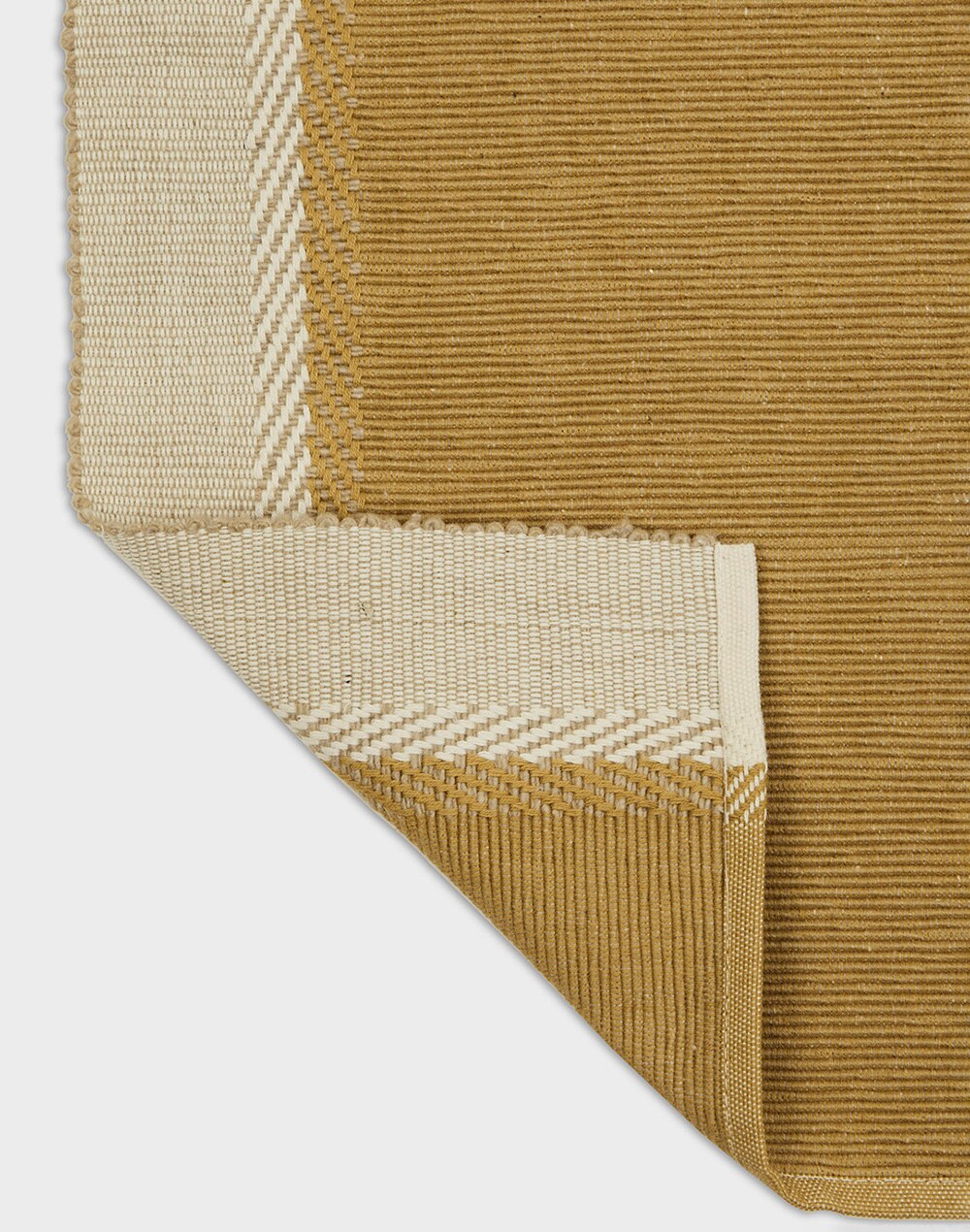 Mantel individual tejido en algodón. Zeeya ocre (set 6)