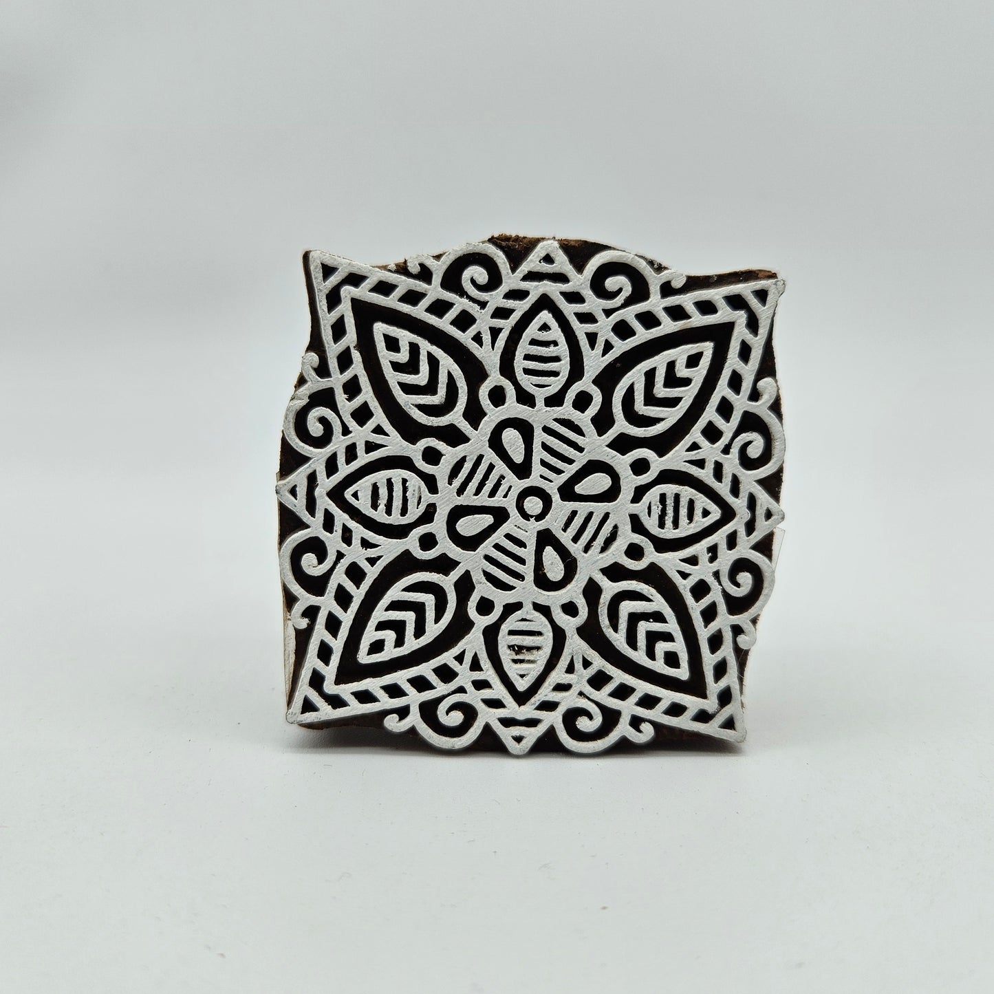 Sello bloque mediano mandala 3