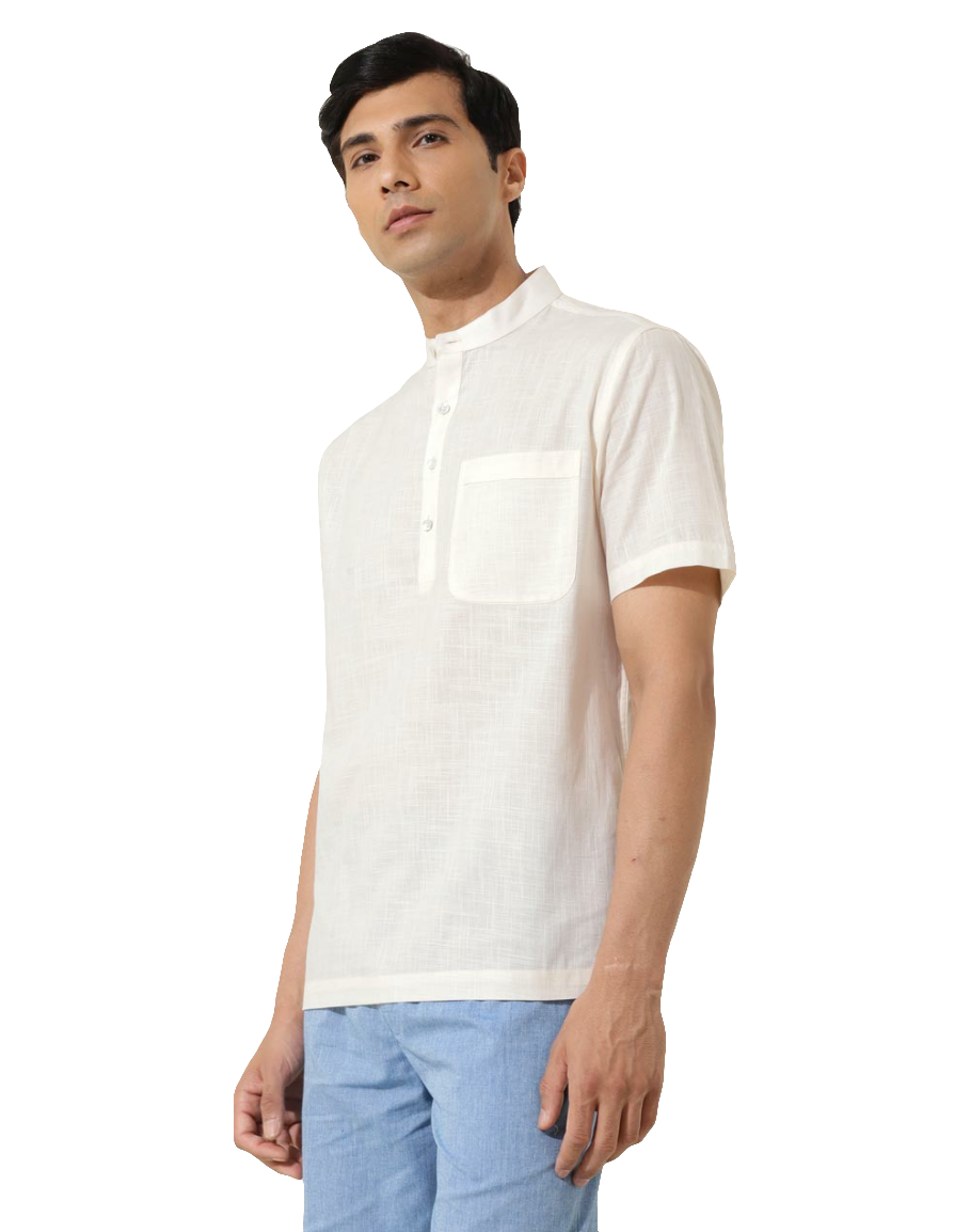 Camisa para hombre. Crudo