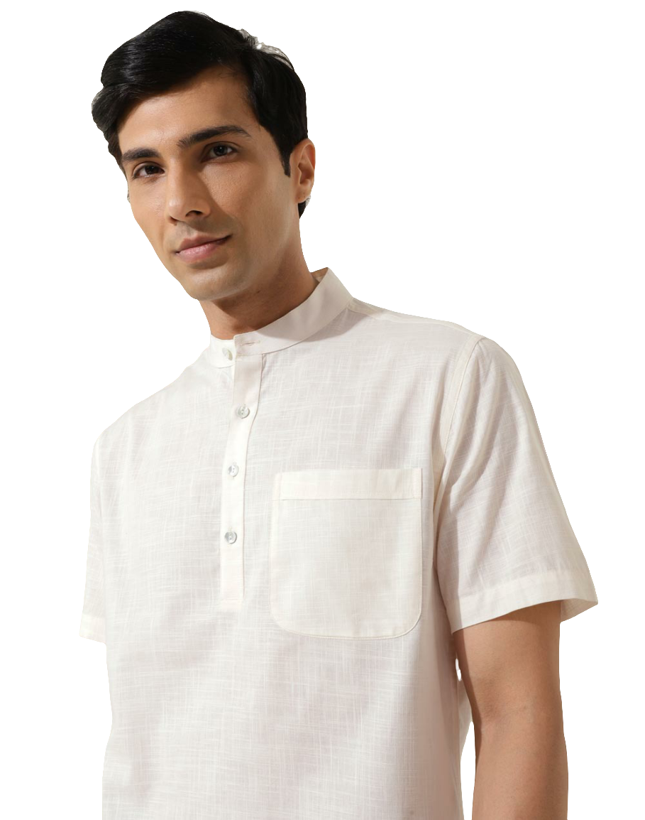 Camisa para hombre. Crudo