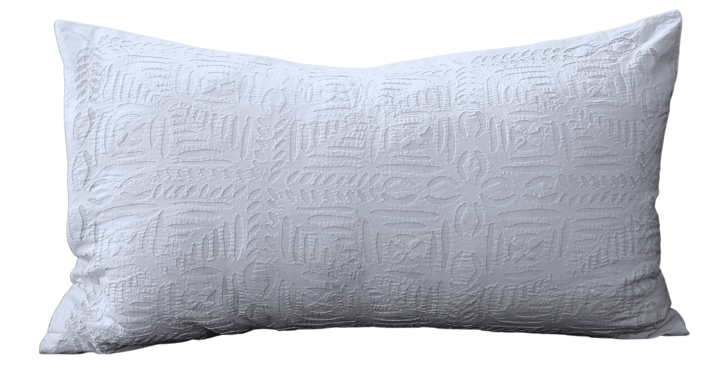 Funda de almohada calada