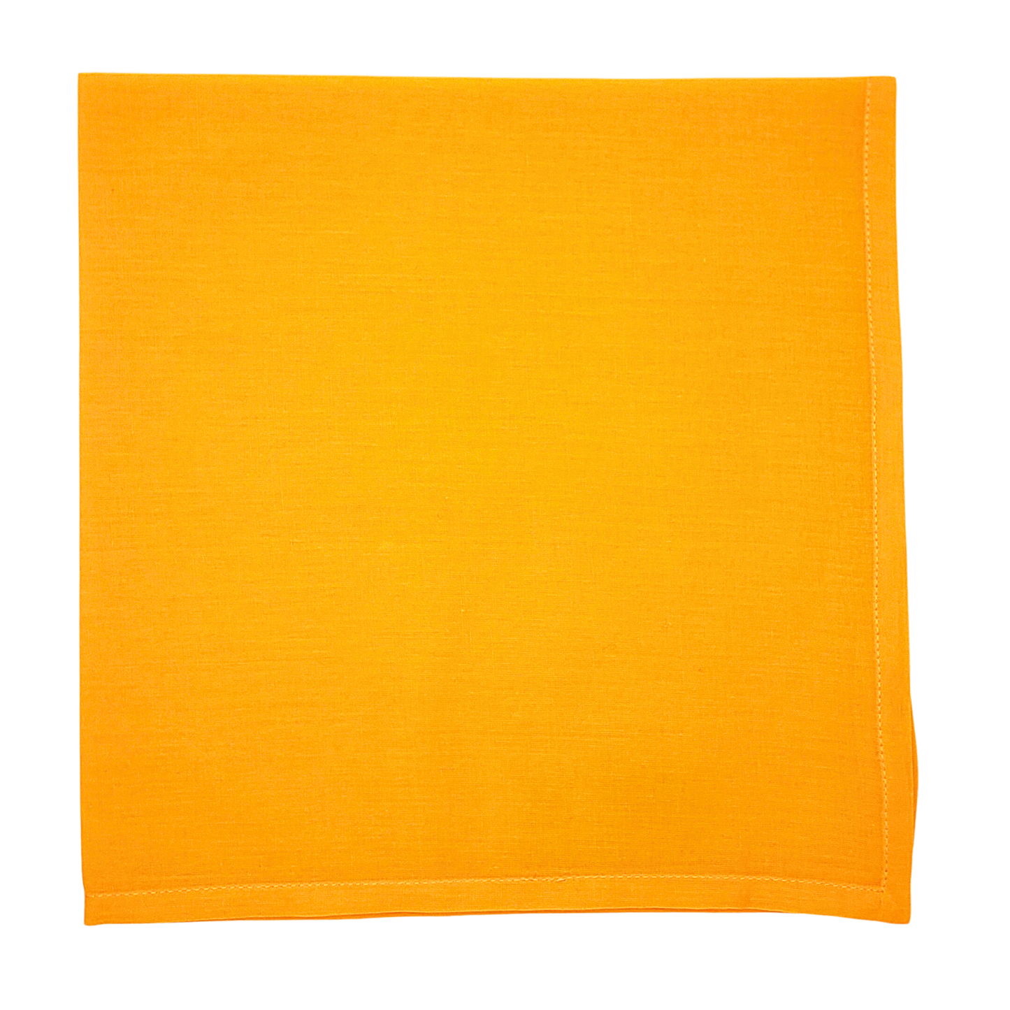 Servilleta lisa de muselina de algodón Orange