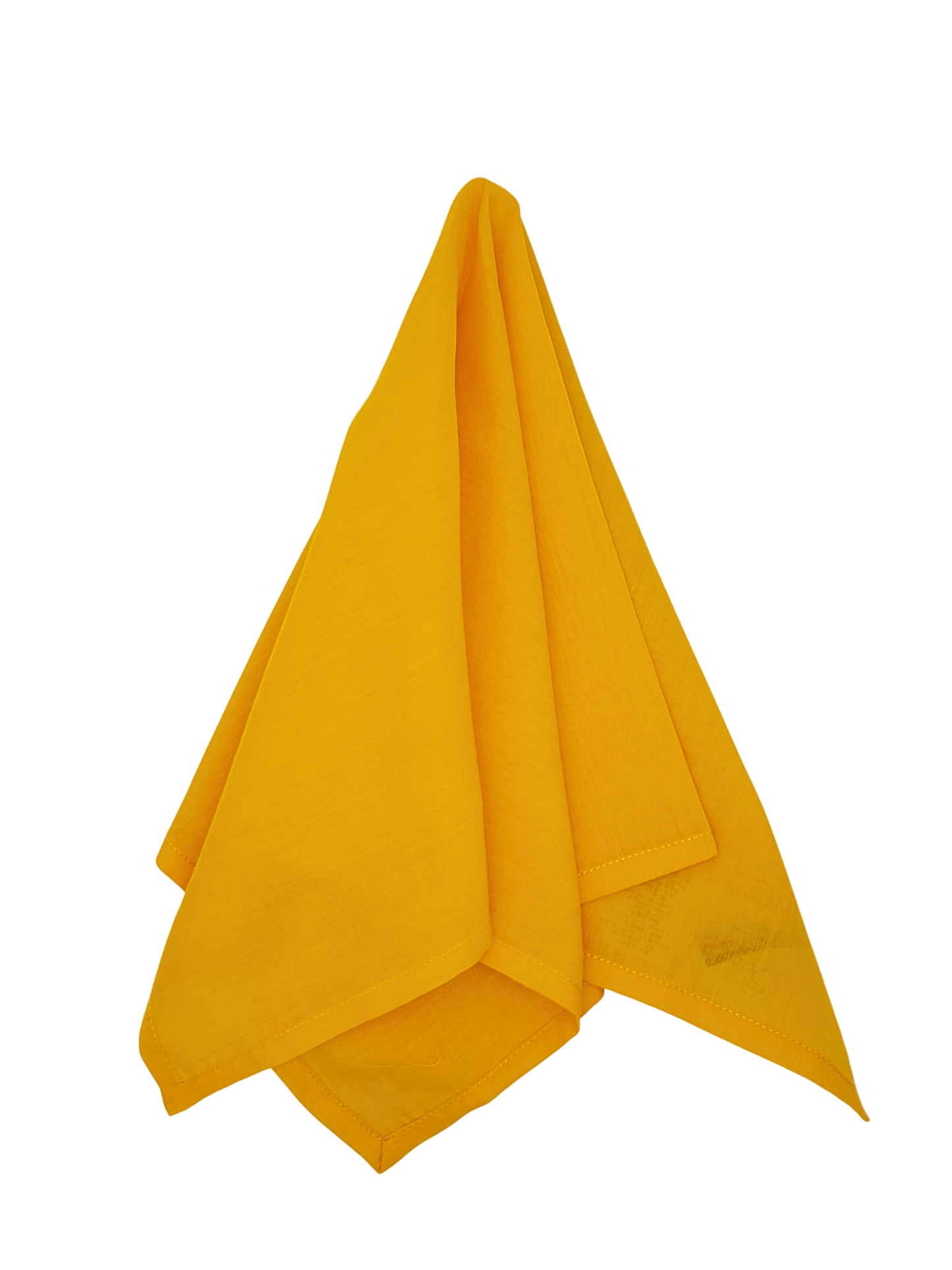 Servilleta lisa de muselina de algodón Orange