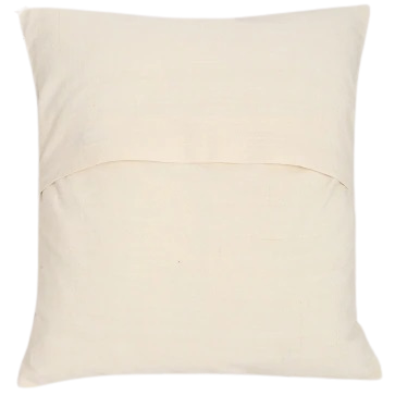 Funda de cojín de algodón. Bordado Minali 40x40