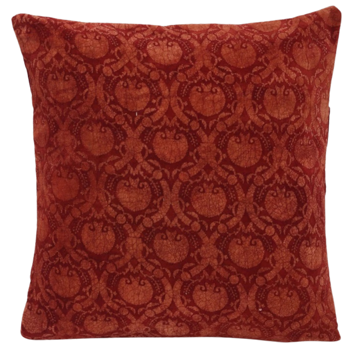 Funda de cojín de terciopelo. Jamira 1 rojo 40x40
