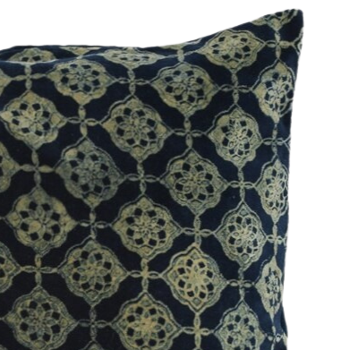 Funda de cojín de terciopelo. Jamira 3 azul 40x40 %%%