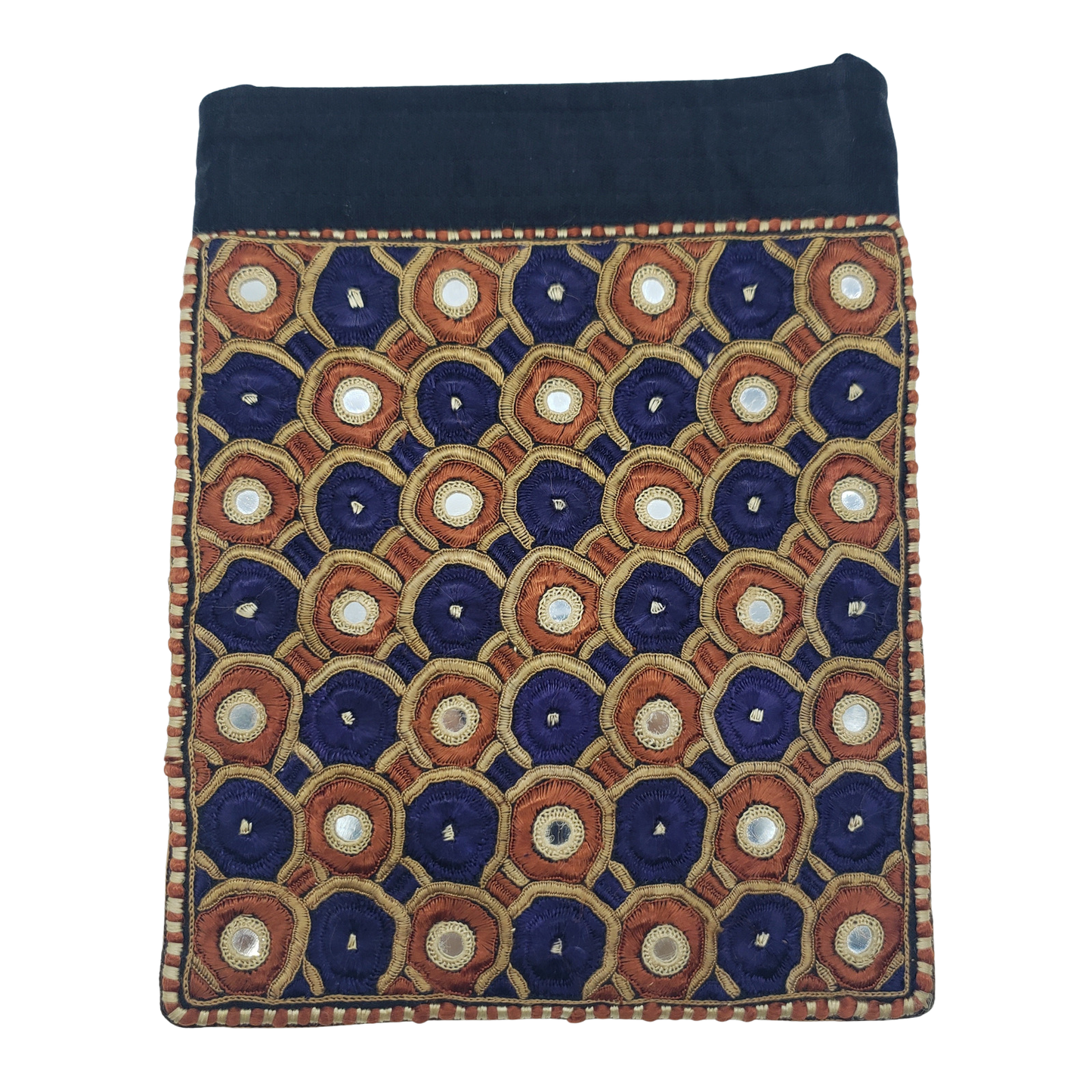 Bolso bordado de la India