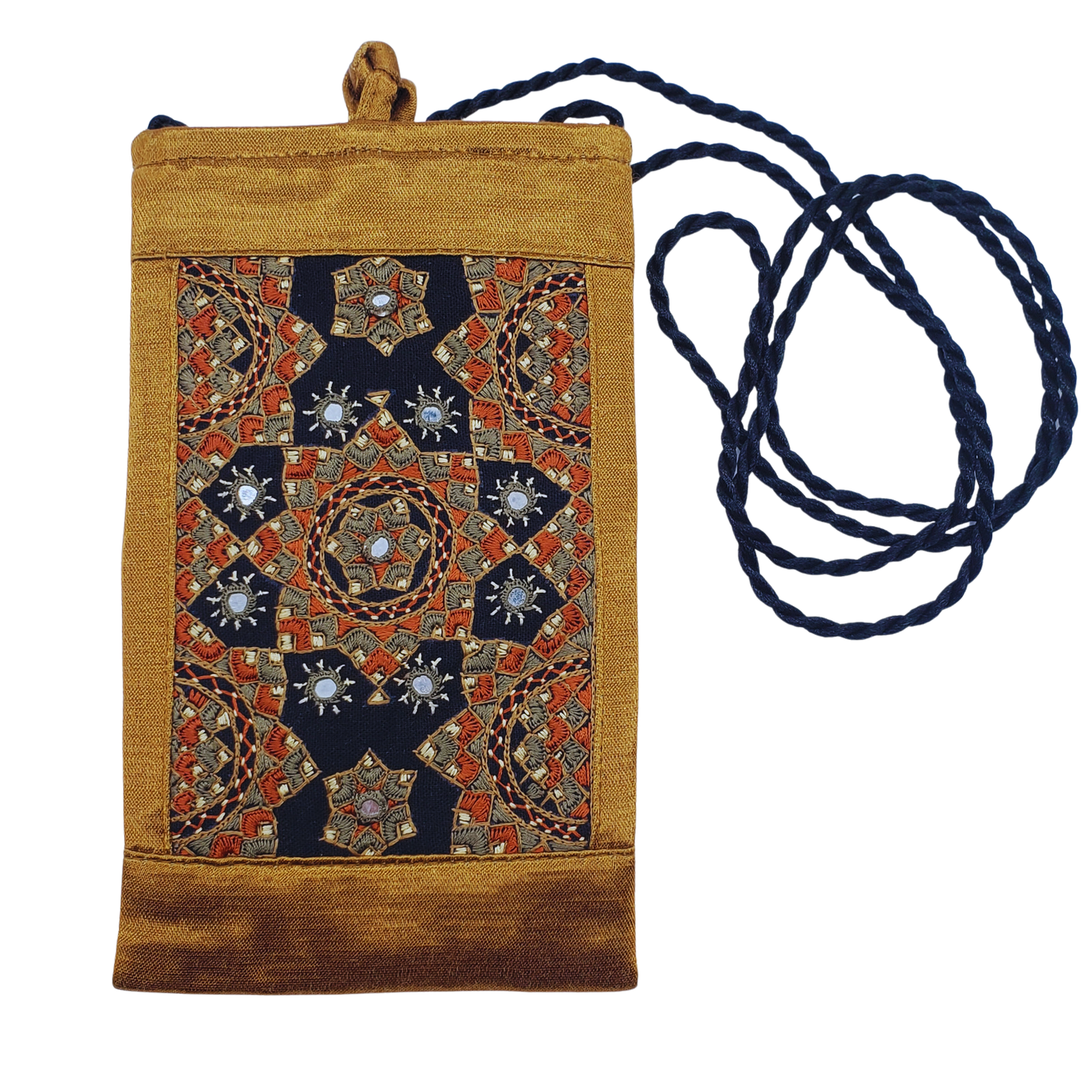 Estuche para lentes o celular NERAN Kutch 5 mostaza