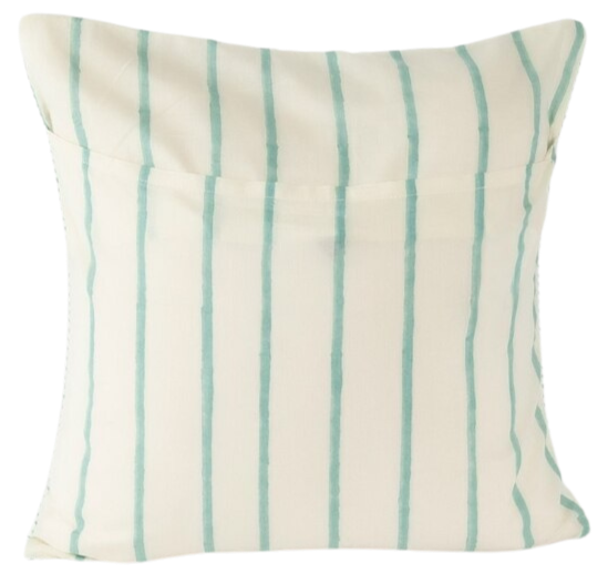 Funda de cojín de algodón estampada. Anaisha 40x40
