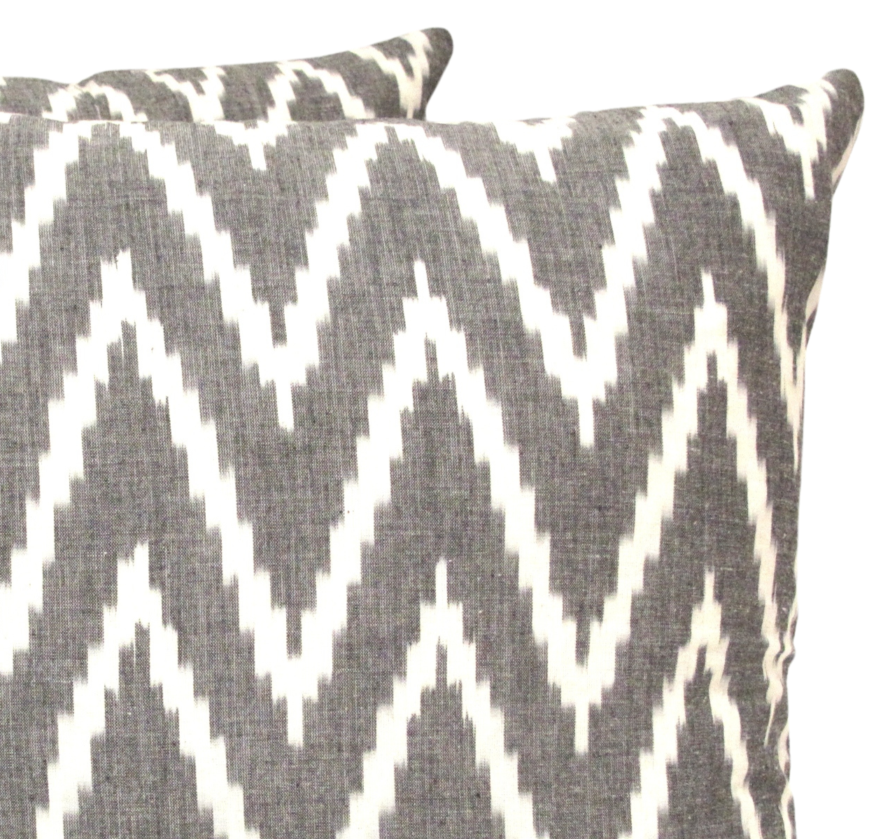 Funda de cojín tejida IKAT 40x40