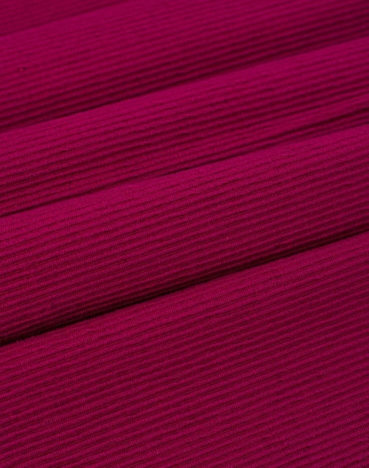 Camino de mesa tejido en algodón. Prithi Fuschia