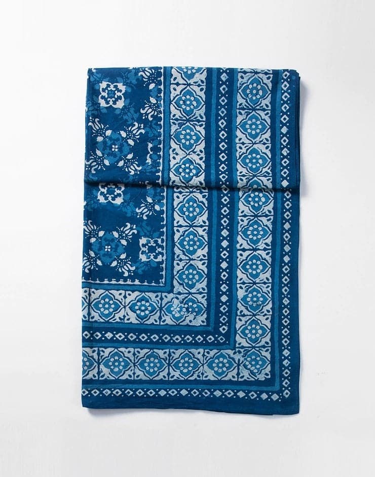 Colcha en Índigo natural Odika