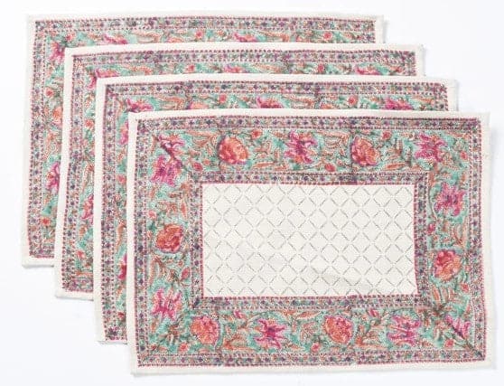Mantel individual estampado. Taksh (set 4)