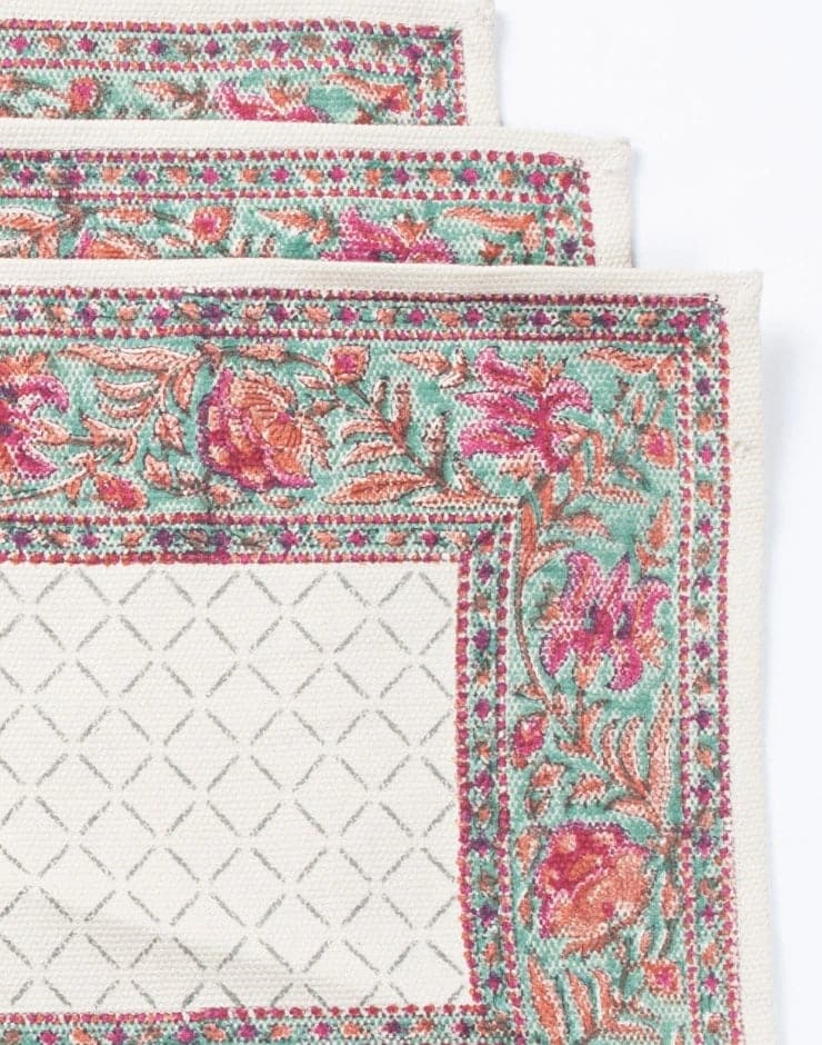 Mantel individual estampado. Taksh (set 4)