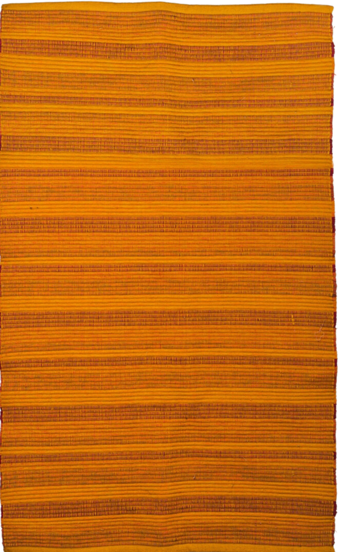 Tapete de algodón Rainbow Ocre