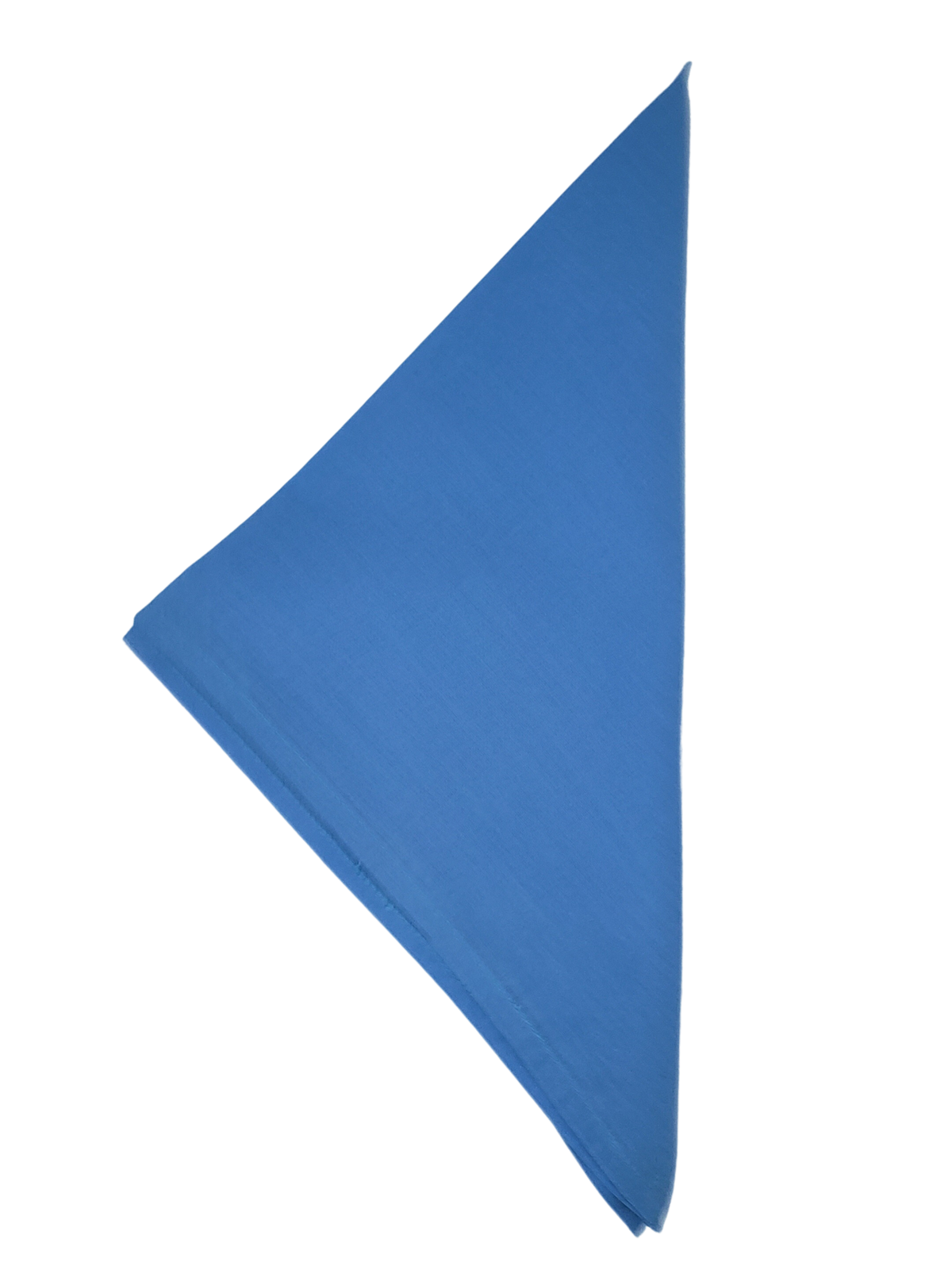 Servilleta lisa de muselina de algodón Blue