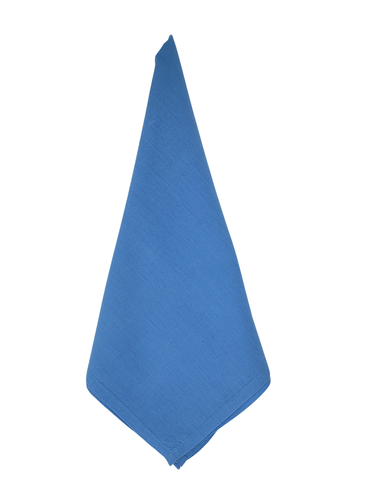 Servilleta lisa de muselina de algodón Blue