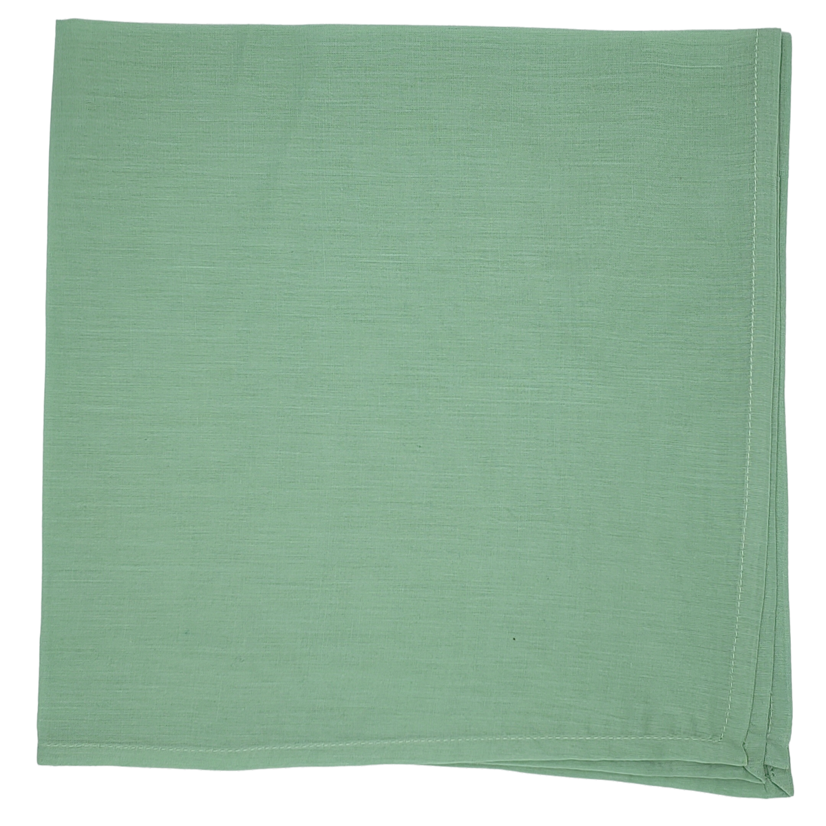 Servilleta lisa de muselina de algodón verde