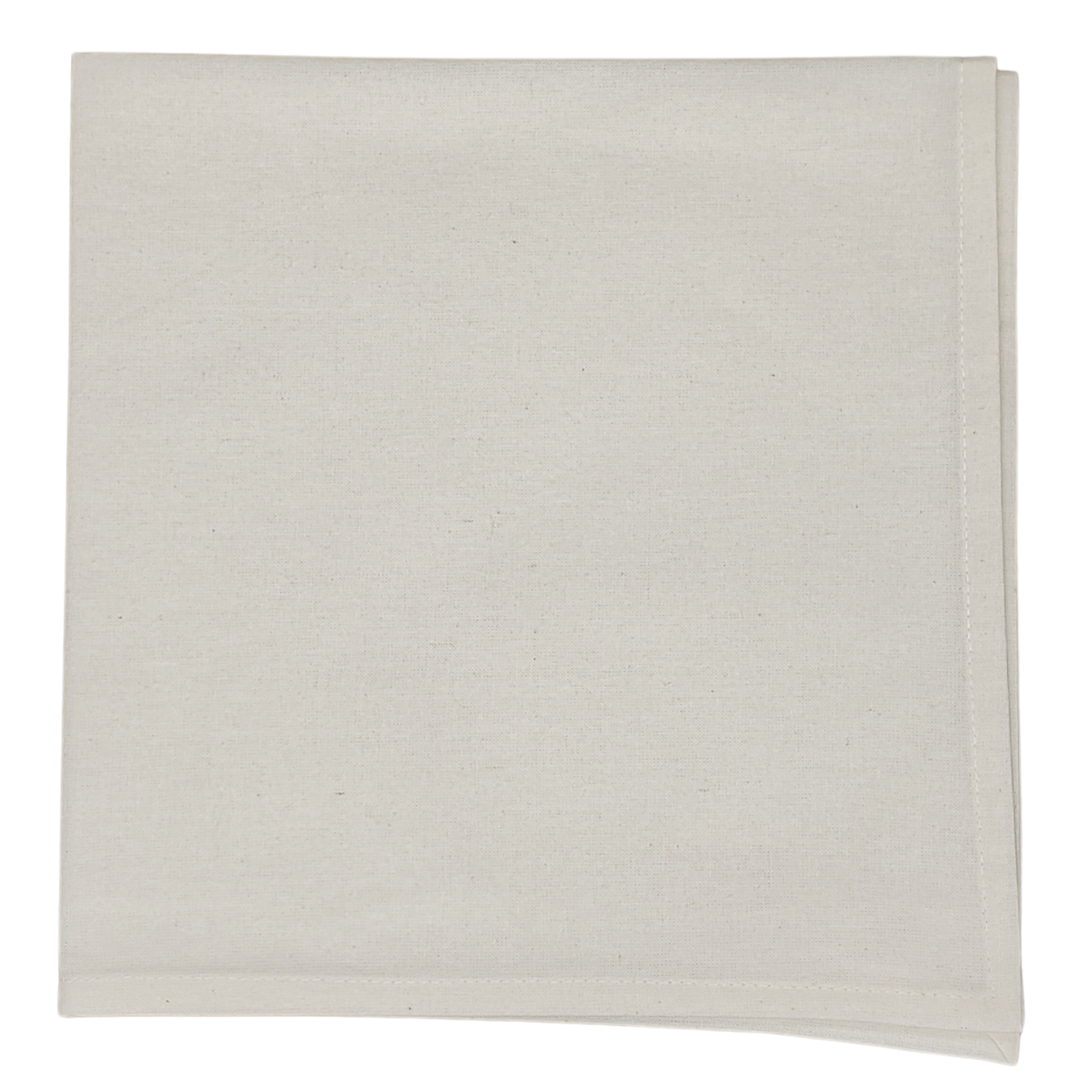 Servilleta lisa de muselina de algodón blanco