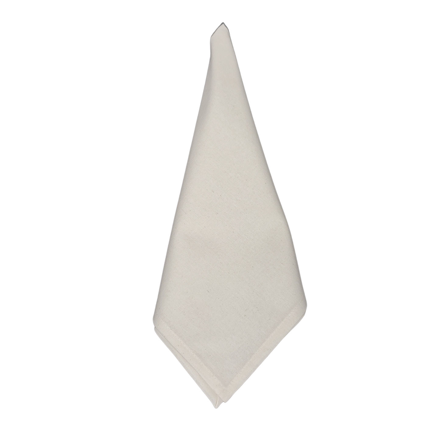 Servilleta lisa de muselina de algodón blanco