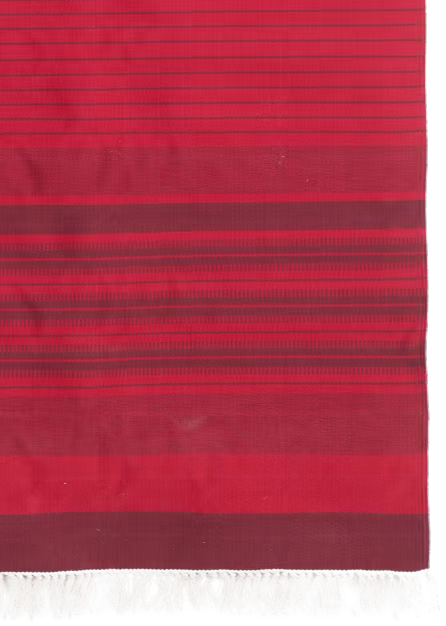 Tapete de algodón. Orukal Rojo