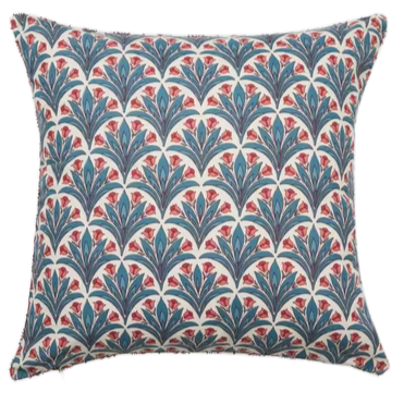 Funda de cojín de algodón estampada. Gulzar Pankh multi 40x40