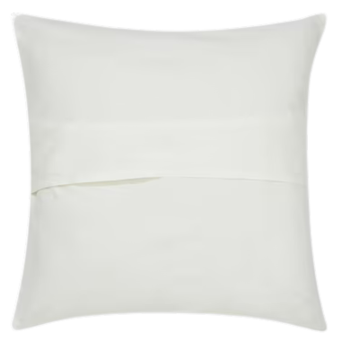 Funda de cojín de algodón calado. Dorado Adhiraj 40x40