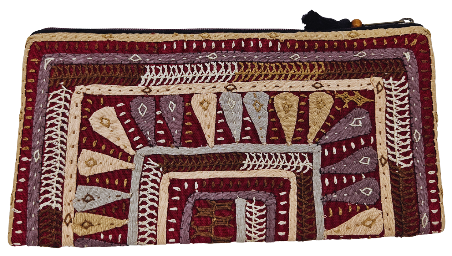 Bolso de mano bordado Clutch Kutch Qatab 5