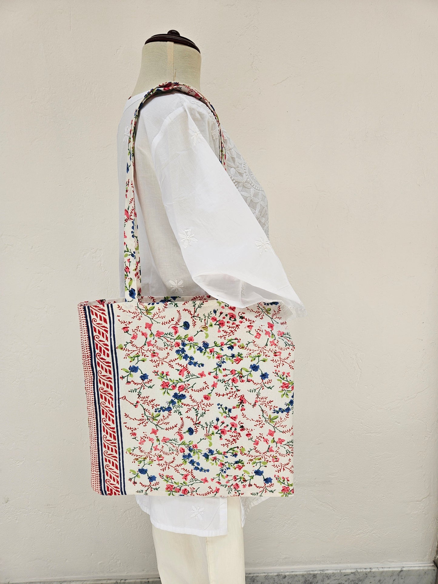 Bolsa Tote. Morral. Bikaner Flower
