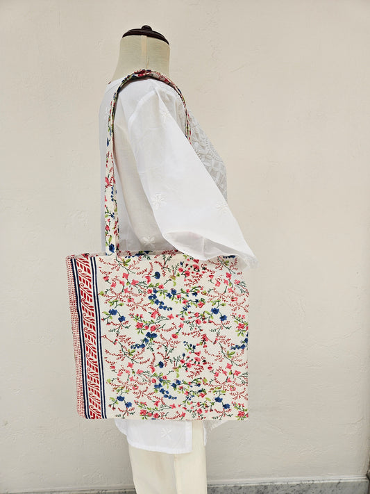 Bolsa Tote. Morral. Bikaner Flower